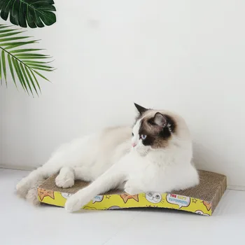 Pisica Zgarieturi Bord Portabil Jucărie de Carton pentru Pisoi Zero Bord Post Gheara Polizor Produse pentru animale de Companie