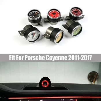 Potrivit pentru Porsche Cayenne 2011 2012 2013 2014 2015 2016 2017 Cronometru Ceas Upgrade Piese de Interior fără Pierderi de Înlocuire
