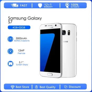 Samsung Galaxy S7 G9300 Renovat-Original Deblocat G930FD G930W8 5.2