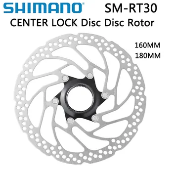 Shimano DEORE SM RT30 Frână Disc Center Lock Rotorului Frânei cu Discuri Biciclete de Munte Disc de Frână RT30 M6000 de Frână Disc de 160 mm 180MM MTB
