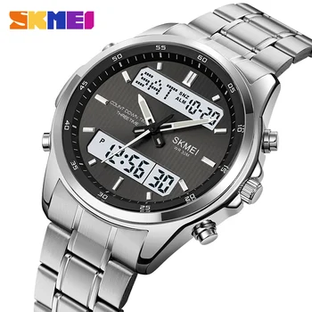 SKMEI 2049 Moda Digitale Ceasuri de mana Barbati Temporizator Lumina Ceas Sport rezistent la apa Bărbați Militare Ceas relogio masculino