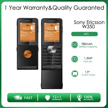 Sony Ericsson W350 Renovat Original Deblocat W350C W350A W350i 2.0 inci 2MP de Înaltă calitate, transport Gratuit renovat