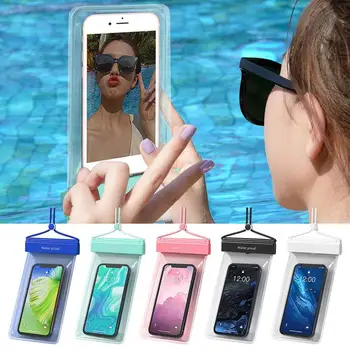 Telefon rezistent la apa Sac Husă Telefon Mobil PVC Acoperă Pentru IPhone 12 Pro Xs Max X 8 7 GalaxyS10 Universal, cele Mai multe Modele