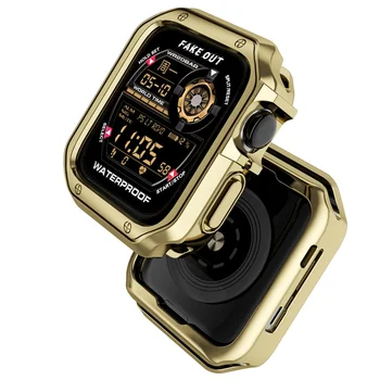 TPU moale Diamant Bara de protecție Caz de Protecție pentru Apple Watch Acoperi Serie SE 6 5 4 3 2 1 38MM 42MM Armura Cazuri Pentru Iwatch 40mm 44mm