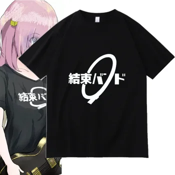 Unisex Anime Pentru că BOCCHI ROCK! Hitori Gotoh Ijichi Nijika Bumbac Casual Scurte T-Shirt Tee Tricou