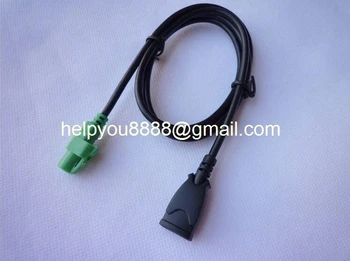 USB AUX Cablu USB Cablu de Intrare a Fasciculului de cabluri Pentru BMW E91 E92 seria 3 seria 5 Professional CD navigatie bluetooth audio