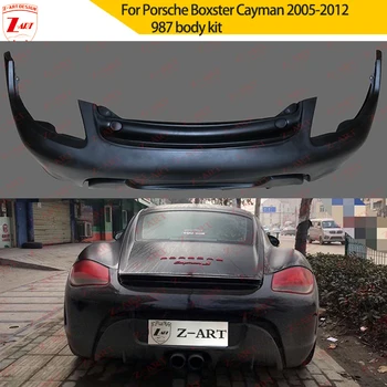 Z-ART Fibra de Carbon Kit de caroserie Pentru Porsche Boxster Cayman 987 Kit de Tuning Auto Reft Acccessories Upgrade Kituri de caroserie Bara Fata
