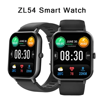 ZL54 Ceas Inteligent Pentru Barbati Femei Cadou Ecran Tactil Complet de Fitness Sport Ceasuri Bluetooth Apeluri Digital Ceas Smartwatch