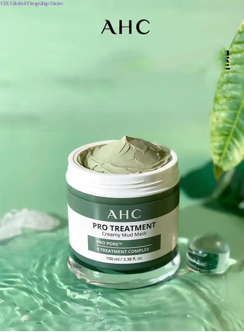 Original Coreea AHC PRO Tratament Cremos Masca de Noroi Porilor 9 Complex de Tratament Noroi Verde de Curățare Facial Mask 100ml